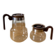 Vintage Pyrex glass teapot coffee pot carafes