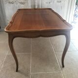 Louis X-style wooden coffee table