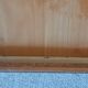 Commode en bois vernis, années 80