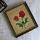 Oil on panel vintage roses