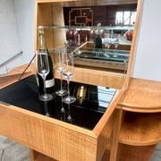 Armoire à boissons et bar vintage, années 1950