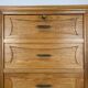 Secrétaire, bureau, commode en chêne, années 50
