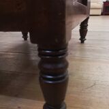 Mahogany library stepladder