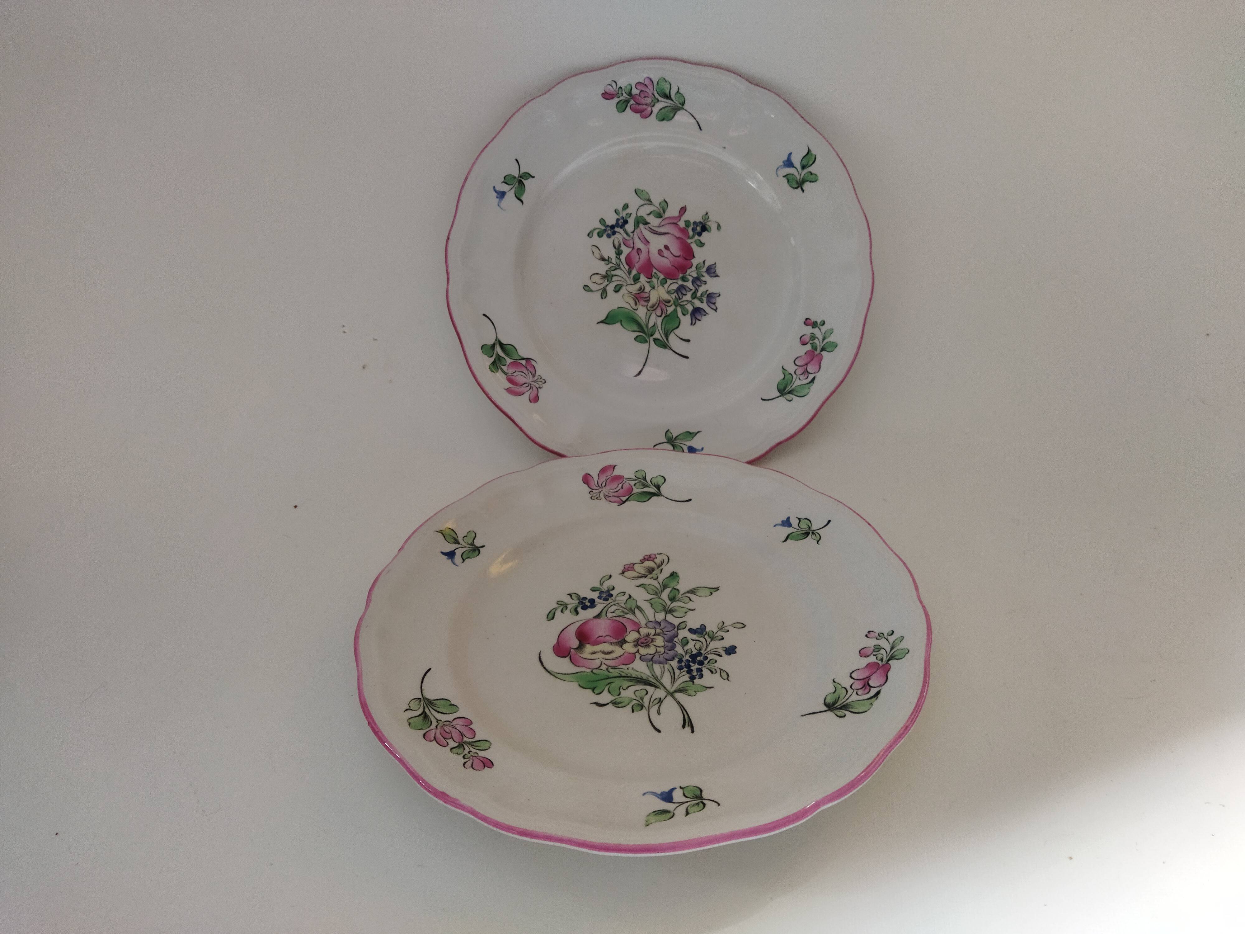 K&G Lunéville dessert plates