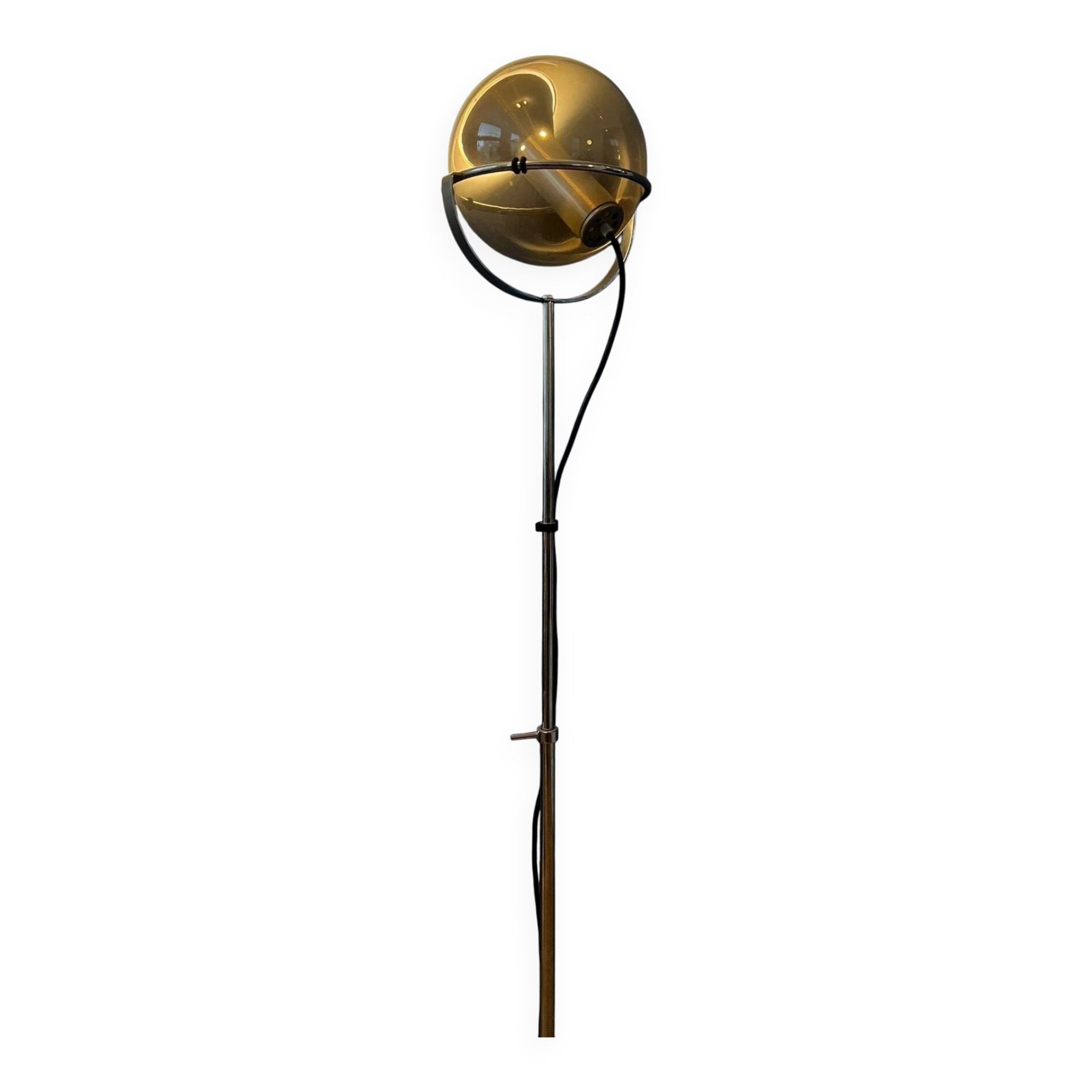Raak 'Globe' vintage eyeball floor lamp by Frank Ligtelijn
