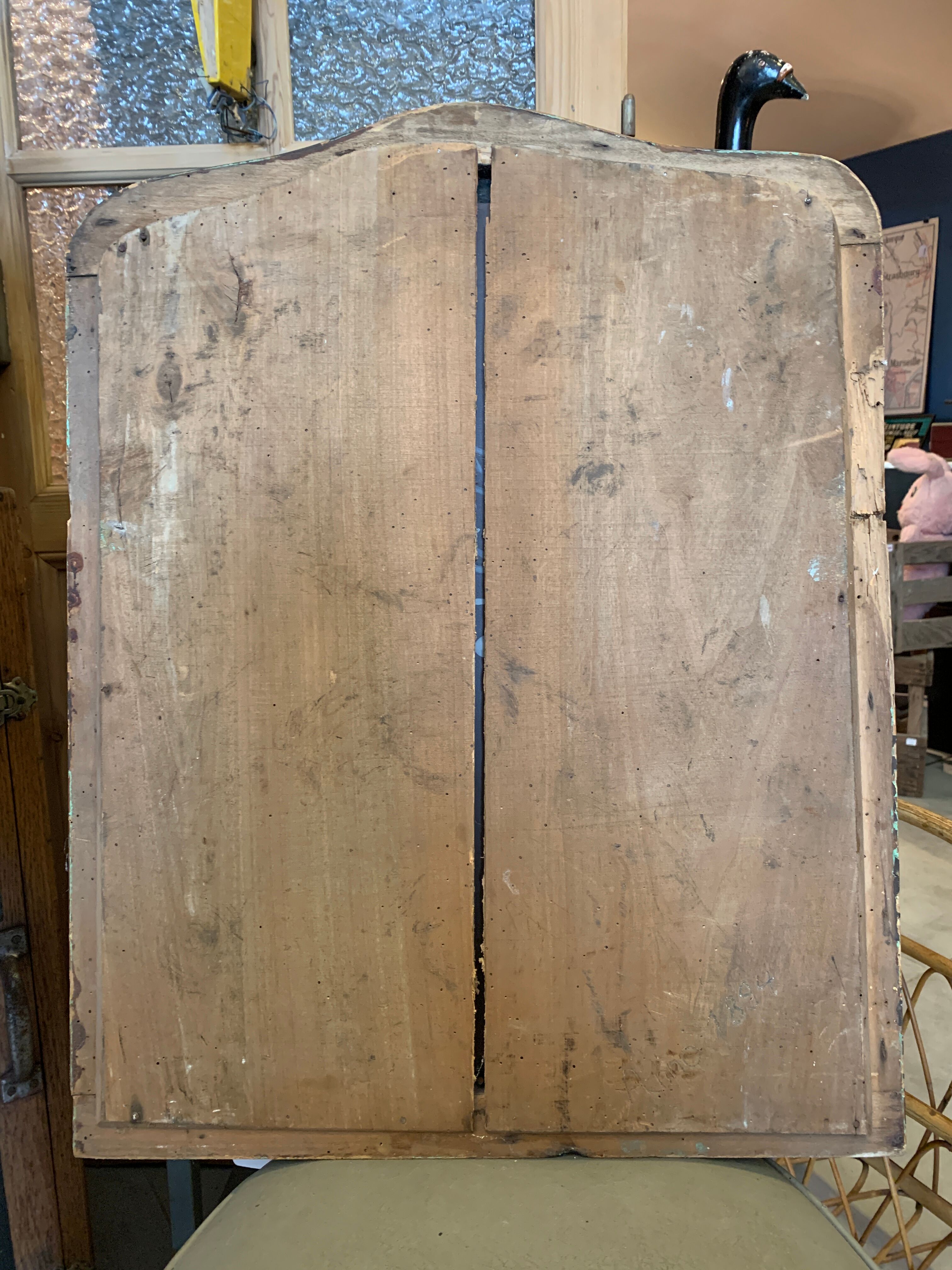 Original old patina mirror