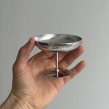 6 vintage stainless steel metal bowls