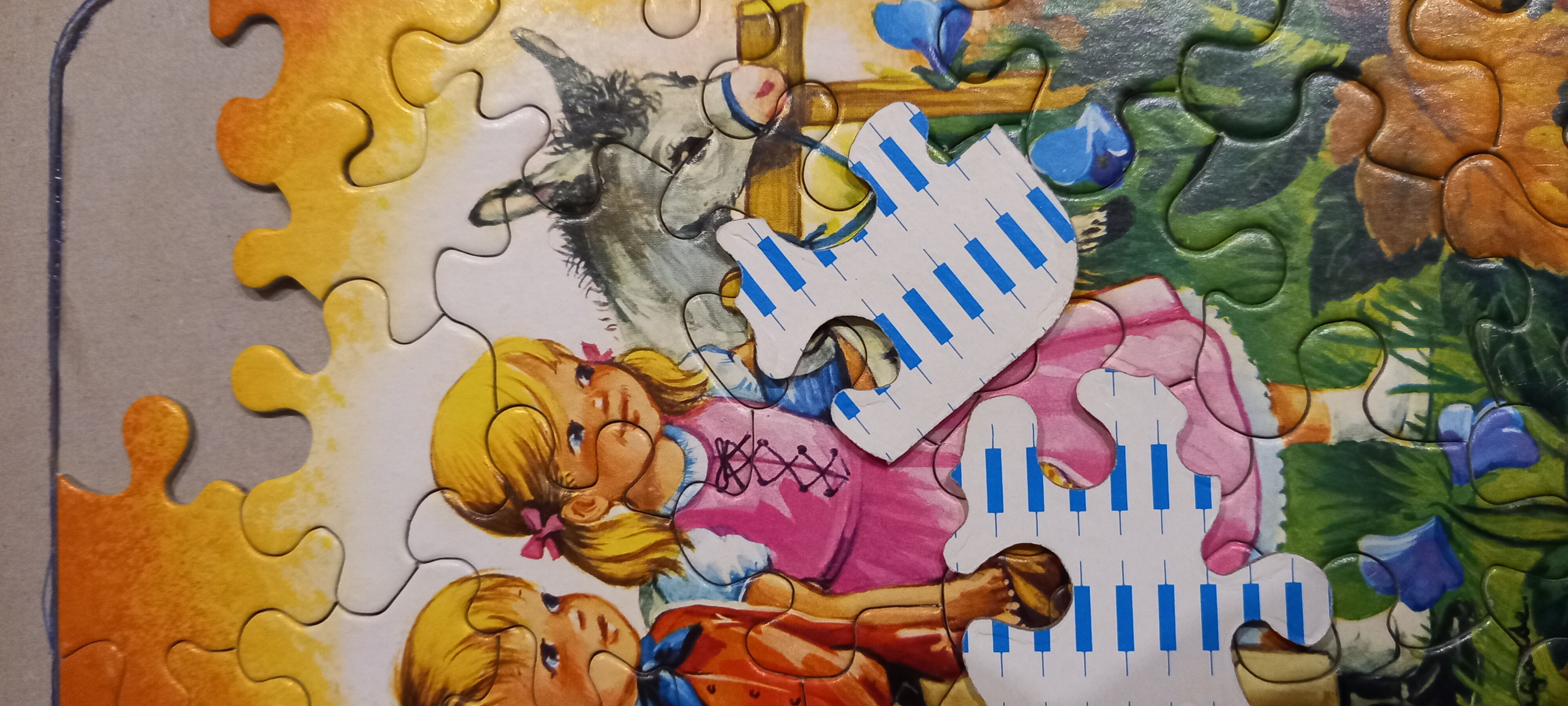 Puzzle vintage J.Lagarde