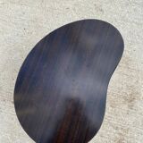 Double-top bedside table in golden rosewood