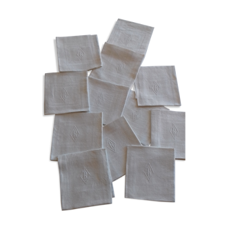 12 napkins