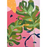 Poster "Monstera my love" by Céc'