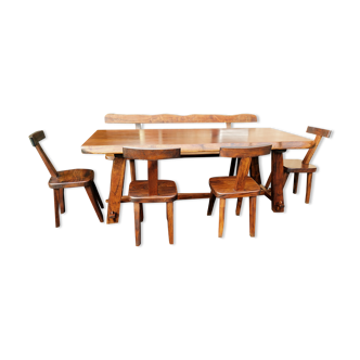 Brutalist set table 70/80