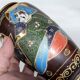 Vase of Japan Satsuma enamelled signature red stamp porcelain