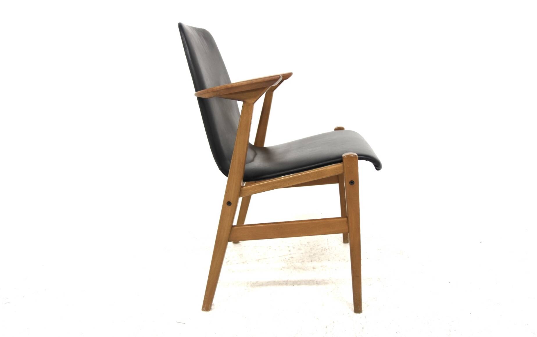 Leatherette office chair, Svegards, Markaryd, Sweden, 1950