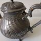 Sheffield teapot, silver, 19th century.