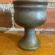 Calice chope ancienne strehla grès gris gdr germany vintage