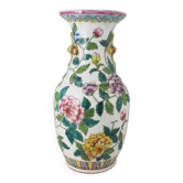 vase chinois en porcelaine famille rose 20è siècle