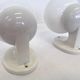 Pair of Bauhaus Wall Lamps in Porcelain and Glass - Design - 1930s