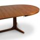 Table à manger ovale vintage 6 personnes, années 70s