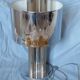 Vintage 1970s metal tubular lamp