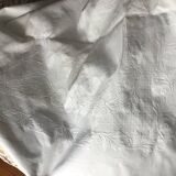 White cotton bedspread