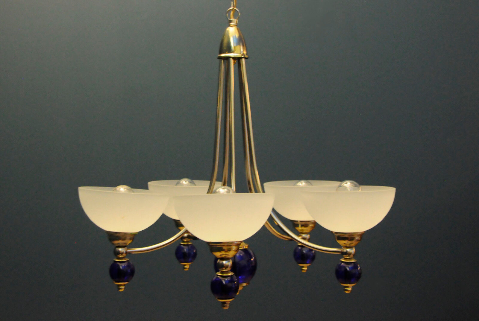 Italian chandelier signed