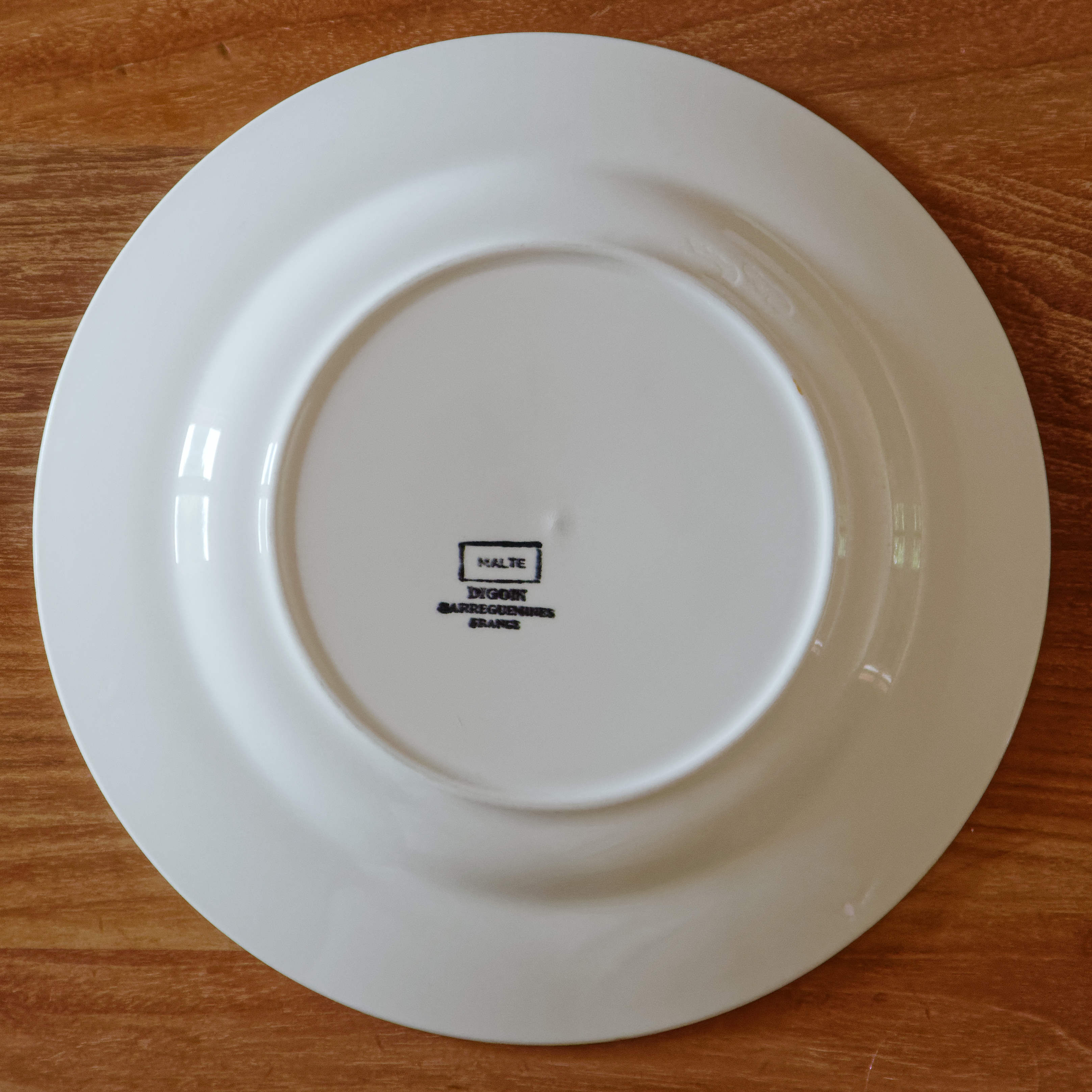 Lot 6 assiettes vintage Digoin collection "Malte"