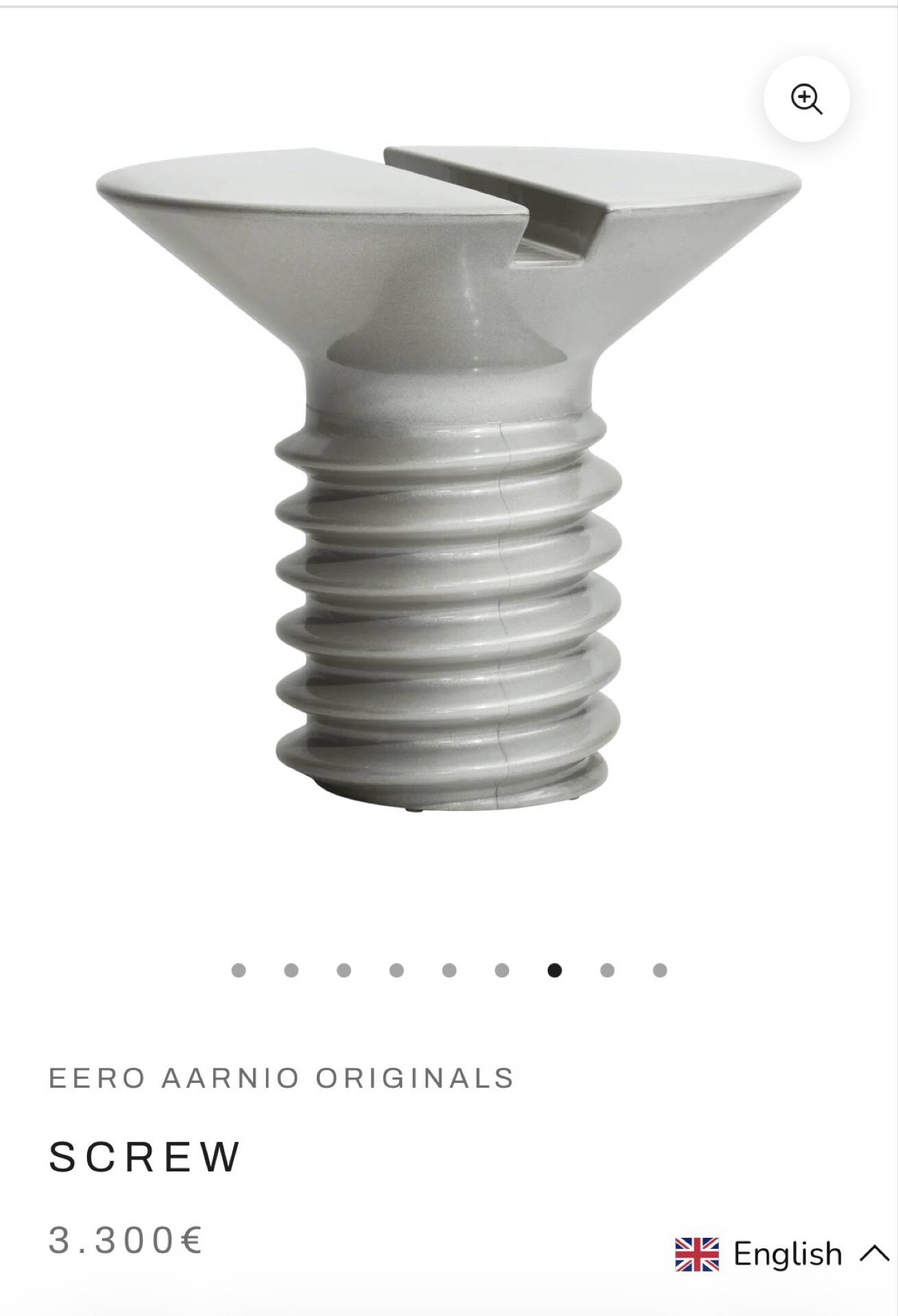 Table basse  eero aarnio