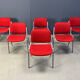 Vintage DSC 106 side chairs by Giancarlo Piretti for Castelli, 1970s