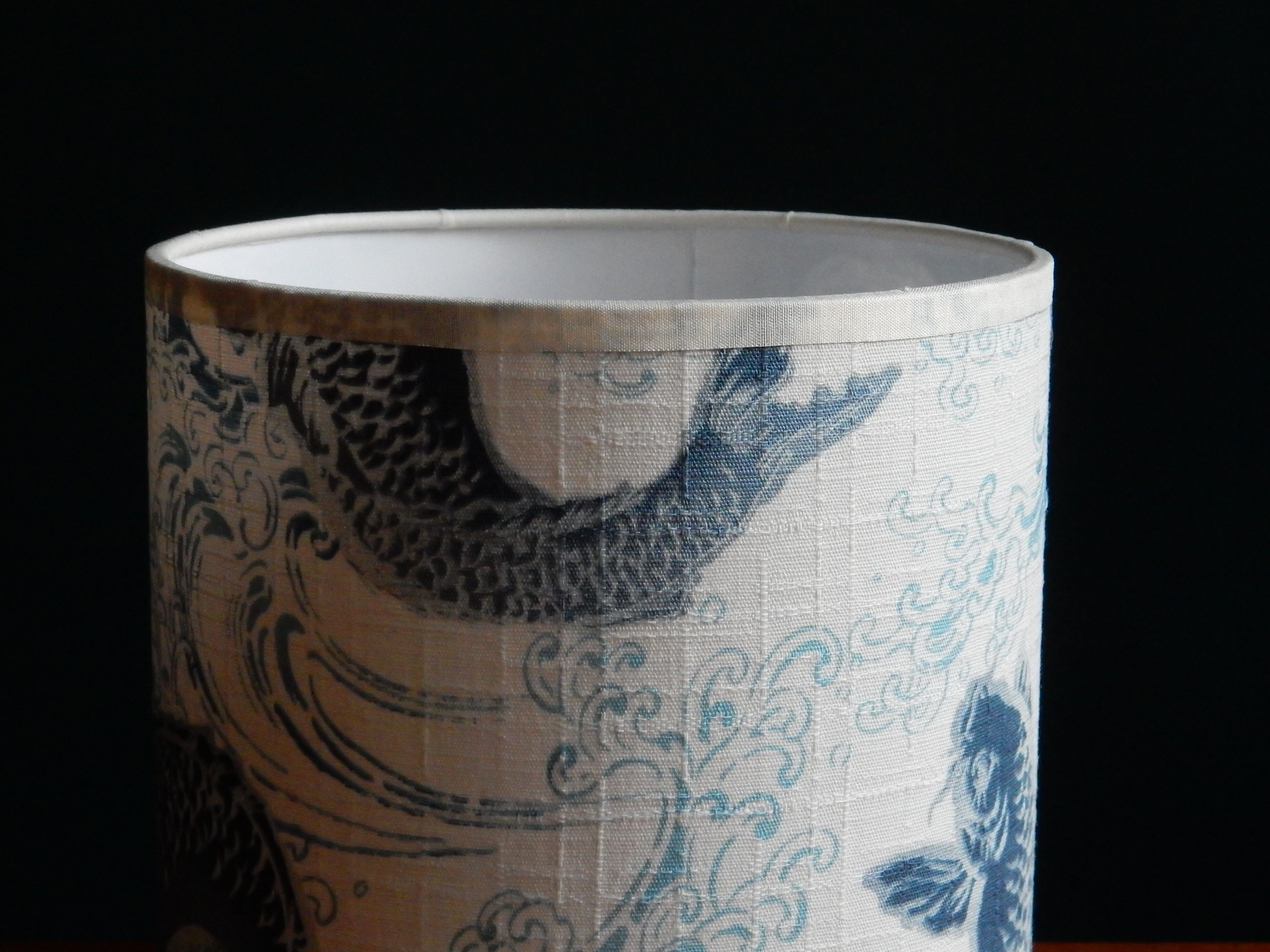 Japanese fabric lampshade kyngyo