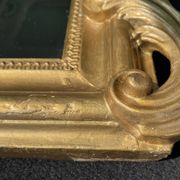 Napoleon III mirror with bird pediment 112 x 67