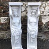 Pair of caryatids