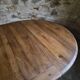 Table à manger extensible vintage en chêne / Table à abattants – 1950s–1970s, France
