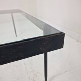 Janni Van Pelt "G4A" Coffee Table in Steel and Glass, Netherlands 1958