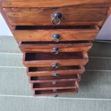 Chiffonier en bois acajou