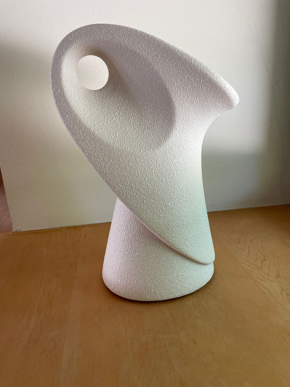 White ceramic pitcher