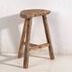 Antique Chinese stool in wood – end of the Qing dynasty (c.1900) #2