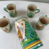 Decorated ceramic tableware