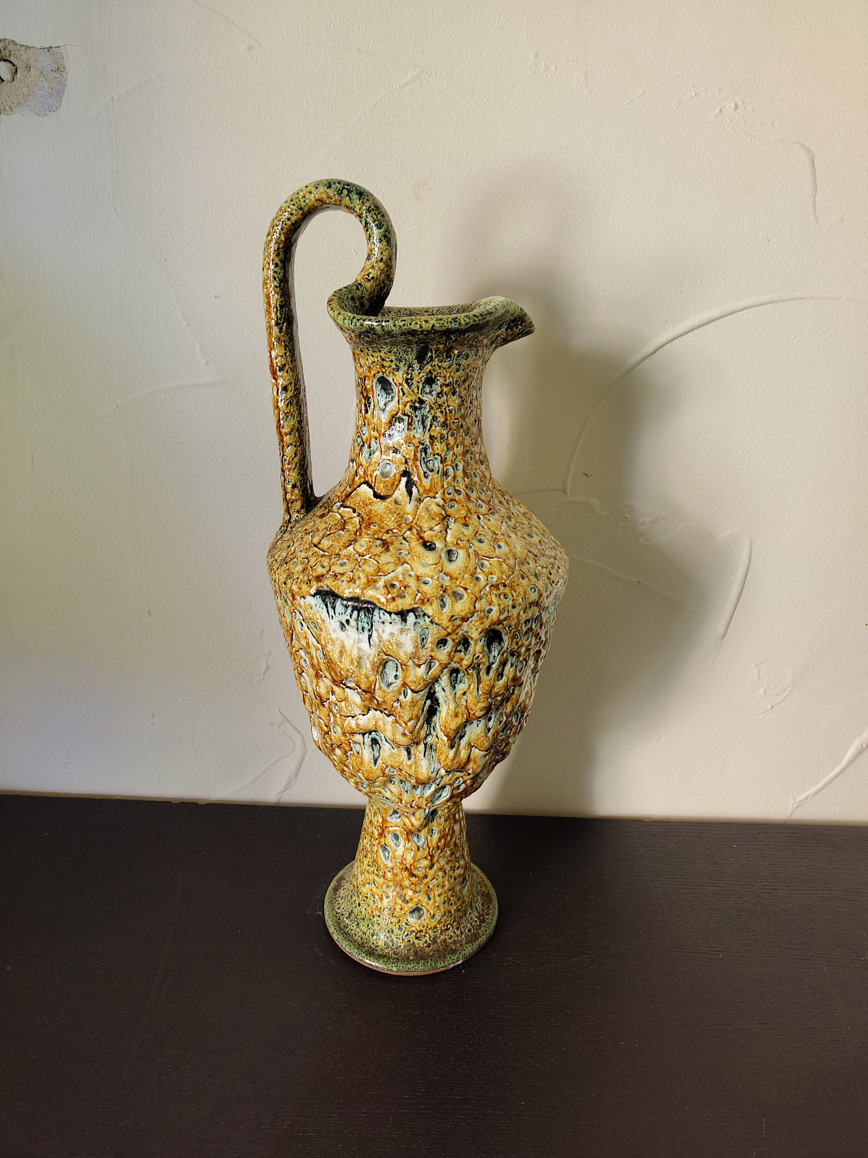 Jars / Honey enamel lava