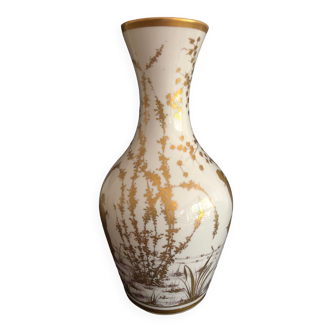 Vase à décor asiatique