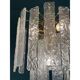 Lustre en verre de Murano