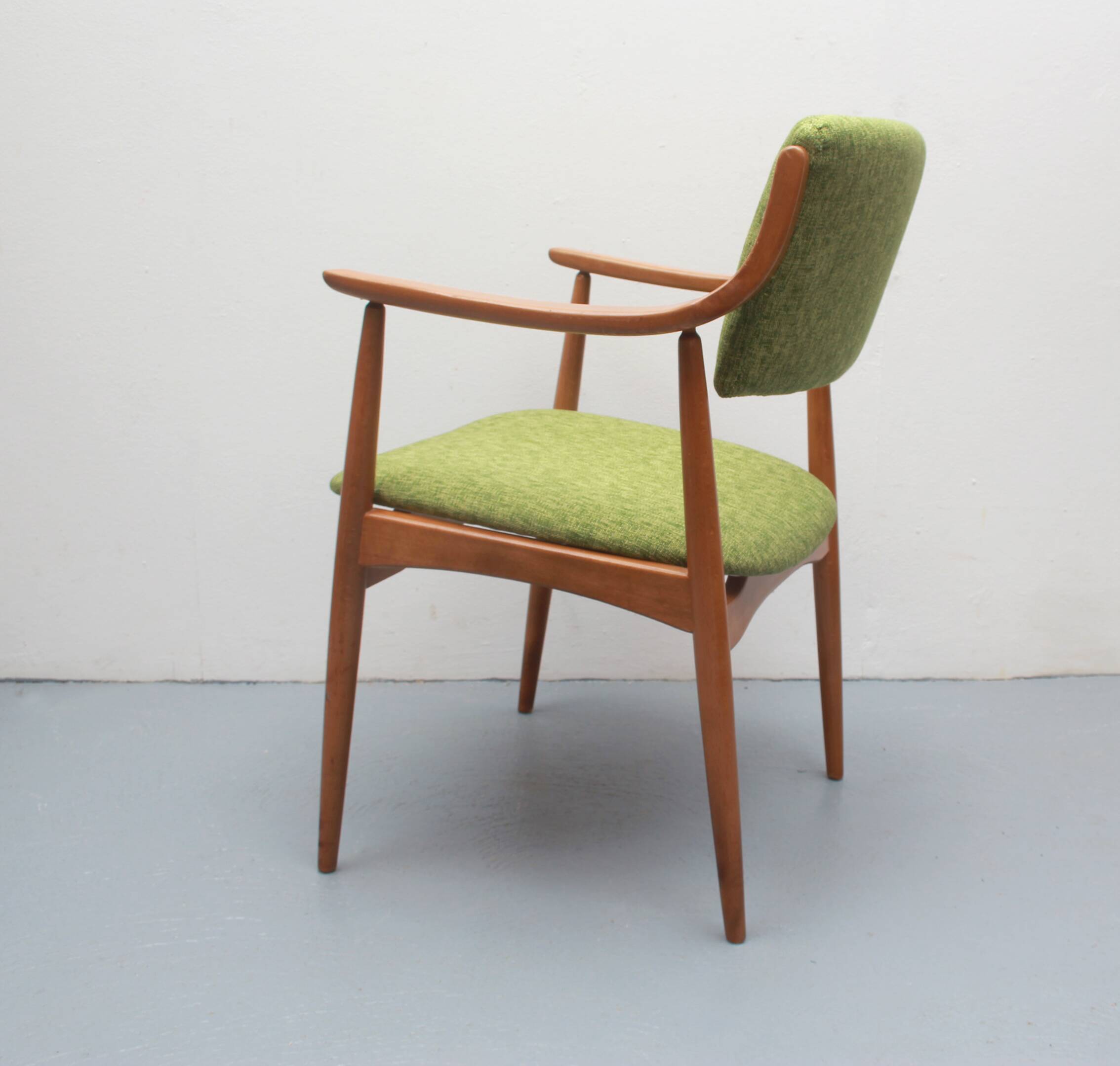 1960s armchair in green