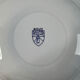 Set of 6 deep plates Salins Royal France with blue floral decoration.