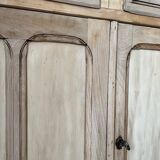Parisian sideboard in raw wood