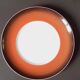 12 Space Age dinner plates from the 70s in porcelain from the Manufacture Royale De