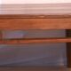 Old table made of Burmese teak.