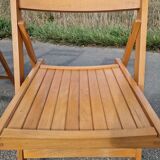 Set of 3 vintage folding chairs