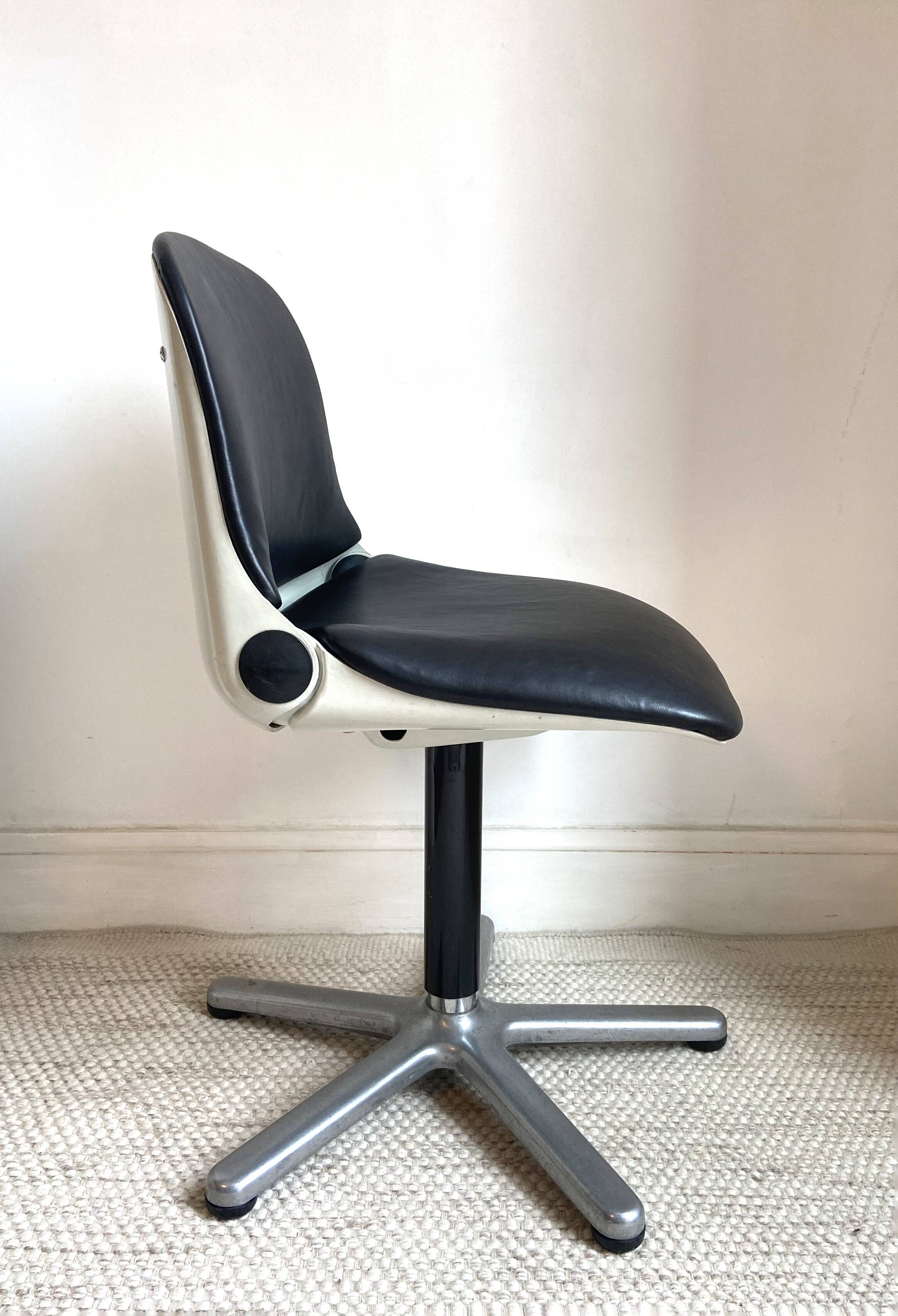 Chaise de bureau vintage Wilkhahn par Wilhelm Ritz