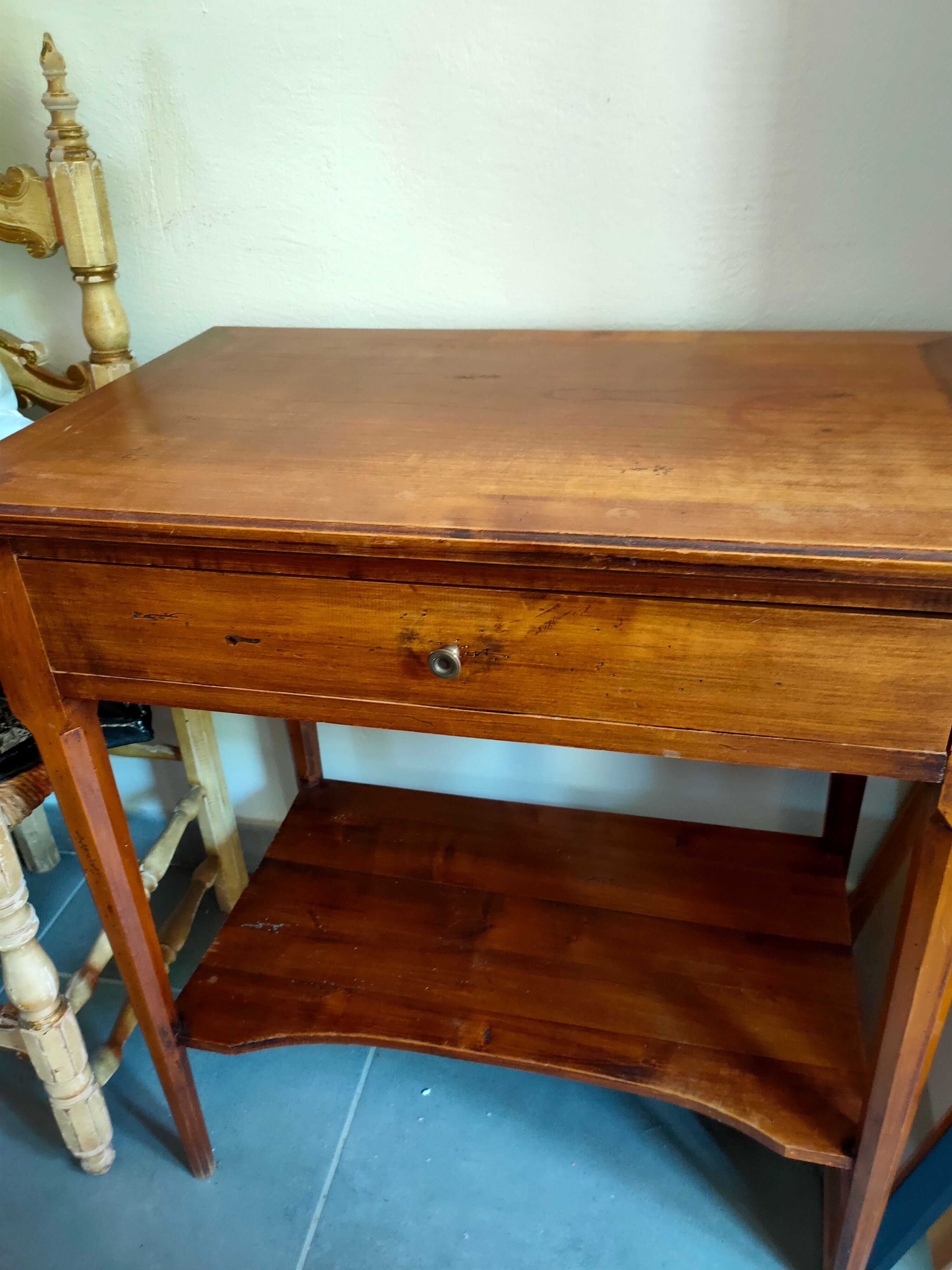 small desk and matching nightstands