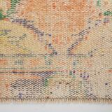 6x10 Peach Orange Classic Handmade Vintage Rug, 174x300Cm